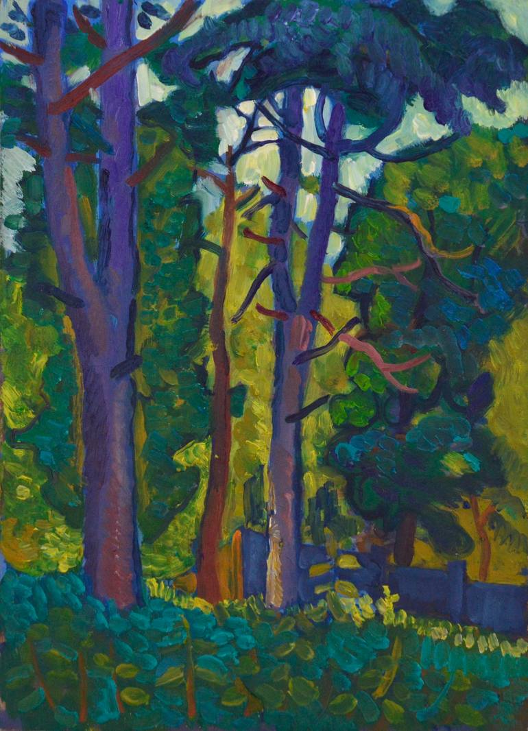 Original Impressionism Landscape Paintings by Mykola Kozlovskyi