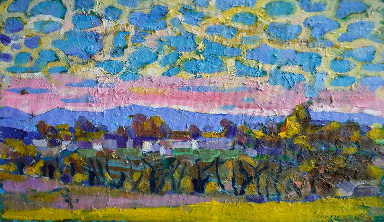 Print of Expressionism Landscape Paintings by Mykola Kozlovskyi