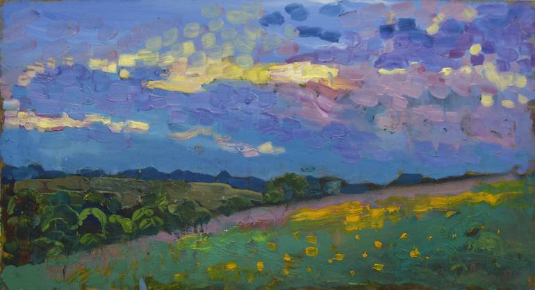 Print of Impressionism Landscape Paintings by Mykola Kozlovskyi