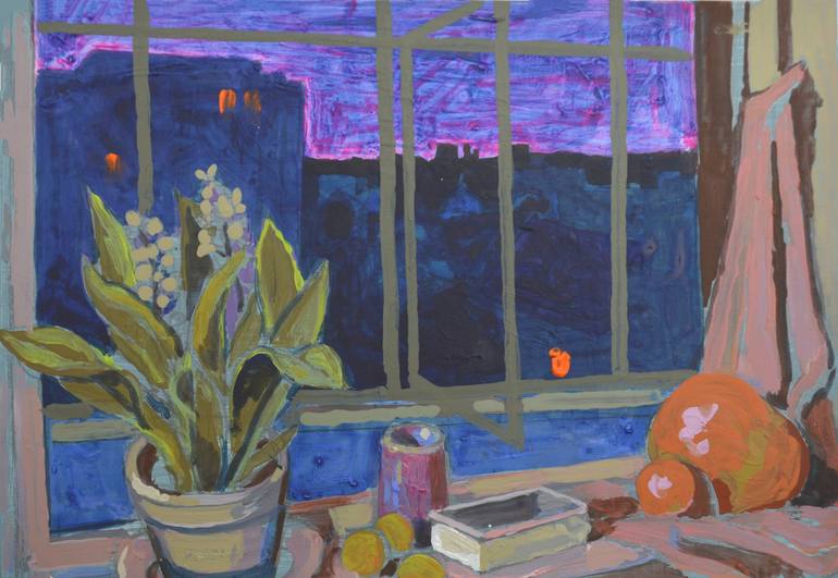 Print of Fauvism Still Life Paintings by Mykola Kozlovskyi