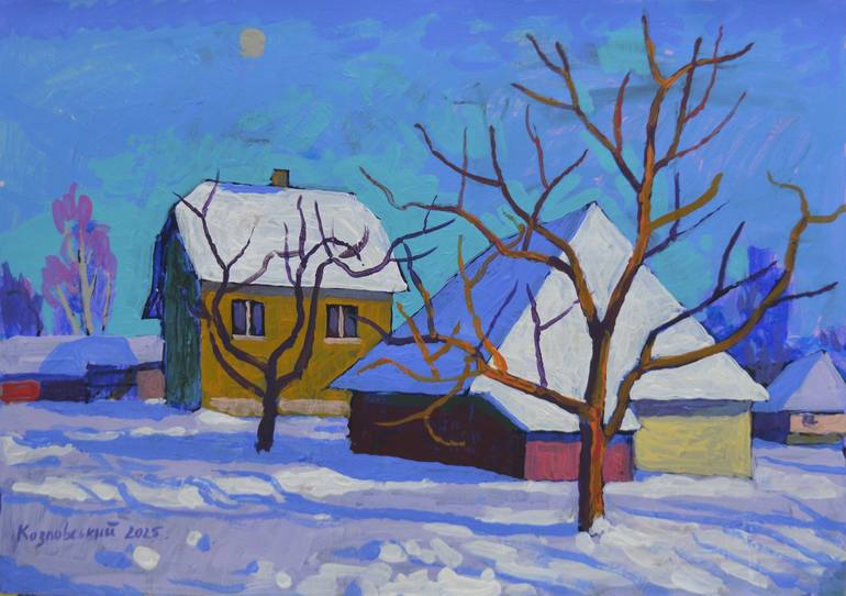 Print of Impressionism Landscape Paintings by Mykola Kozlovskyi