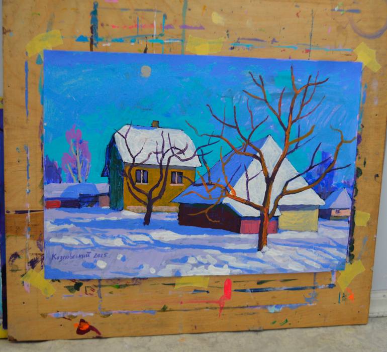 Original Fauvism Landscape Painting by Mykola Kozlovskyi