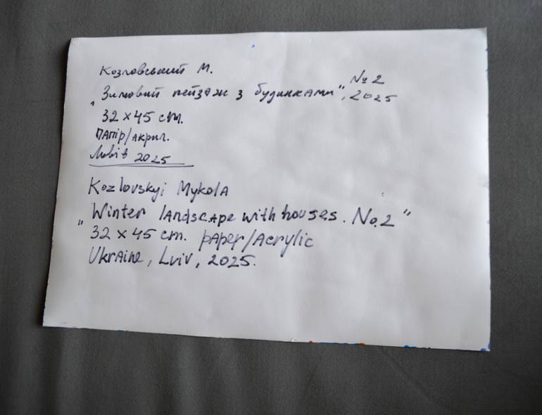 Original Fauvism Landscape Painting by Mykola Kozlovskyi