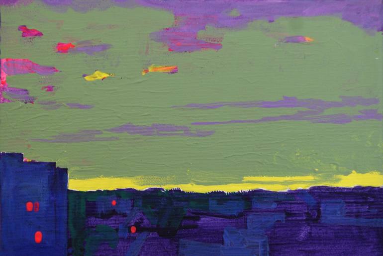 Original Expressionism Landscape Paintings by Mykola Kozlovskyi