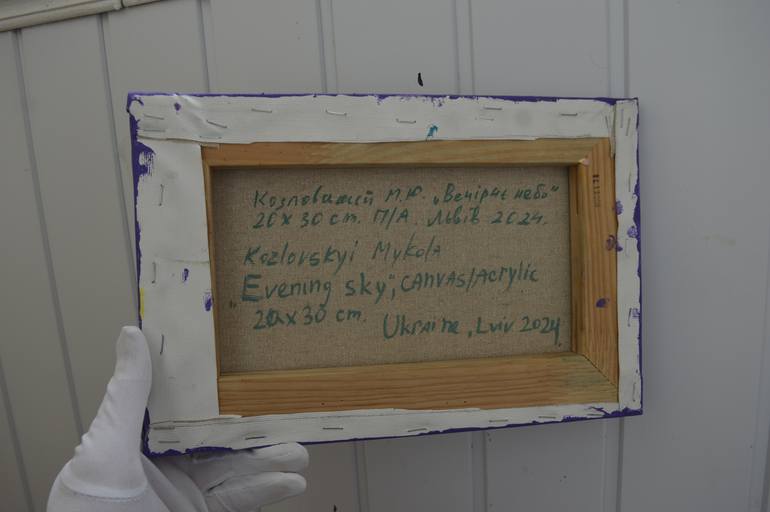 Original Expressionism Landscape Painting by Mykola Kozlovskyi