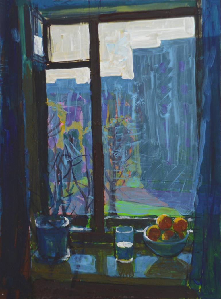 Print of Expressionism Still Life Paintings by Mykola Kozlovskyi