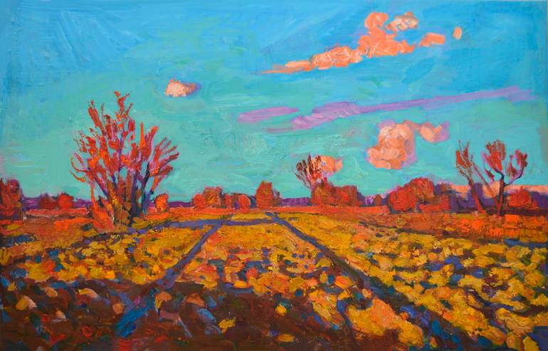 Original Fauvism Landscape Paintings by Mykola Kozlovskyi