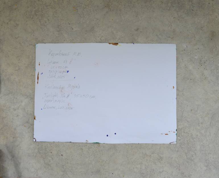 Original Expressionism Landscape Painting by Mykola Kozlovskyi