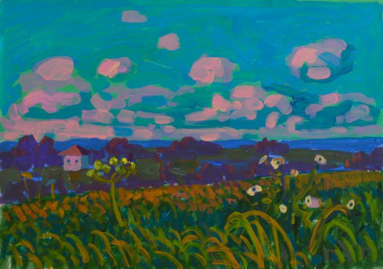Print of Impressionism Landscape Paintings by Mykola Kozlovskyi