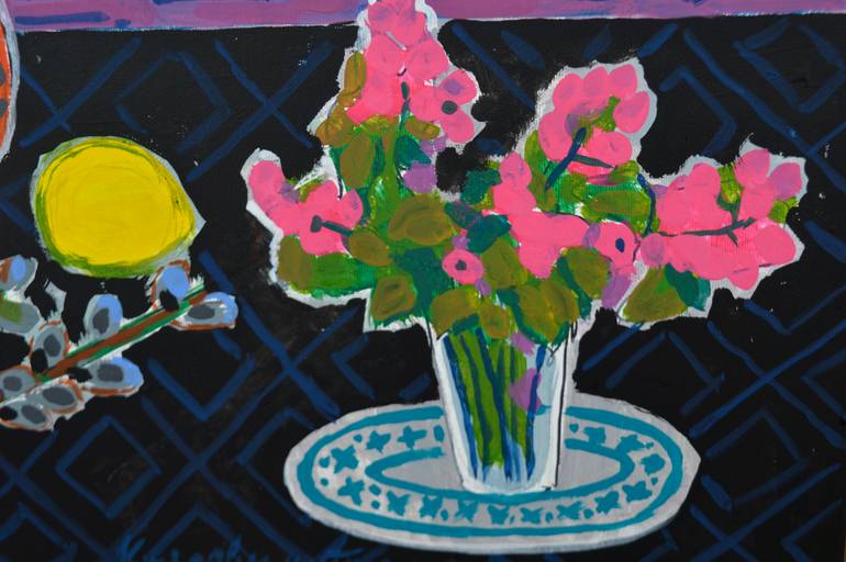 Original Fauvism Still Life Painting by Mykola Kozlovskyi