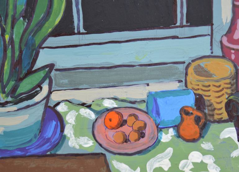 Original Fauvism Still Life Painting by Mykola Kozlovskyi