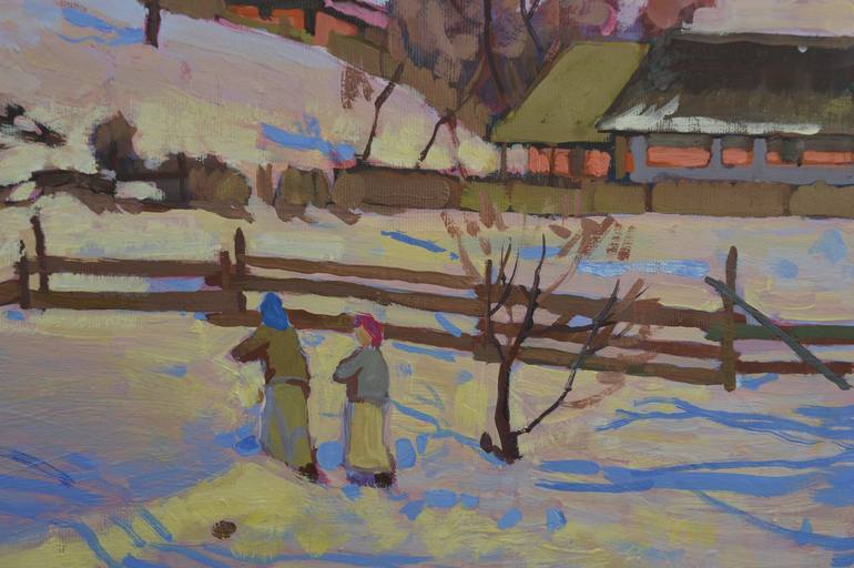 Original Landscape Painting by Mykola Kozlovskyi