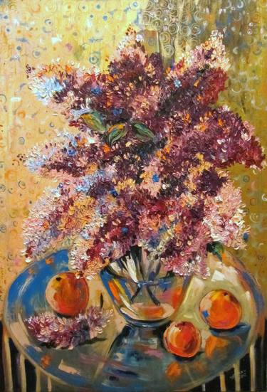 Original Impressionism Still Life Paintings by Tatjana Gurbo