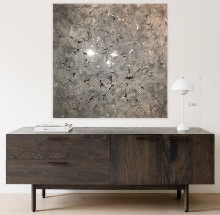 Original Conceptual Abstract Painting by David Lasry