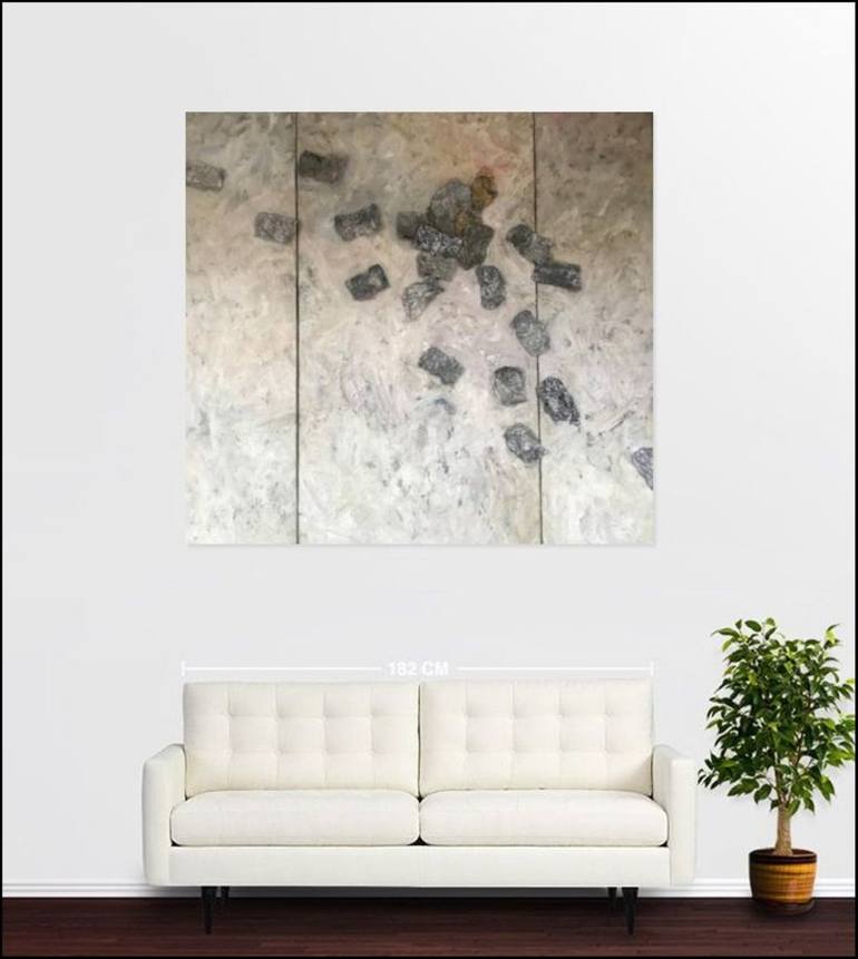 Original Abstract Expressionism Abstract Painting by David Lasry