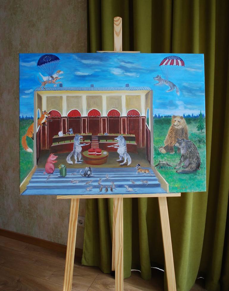 Original Other Animal Painting by Svetlana Klaise
