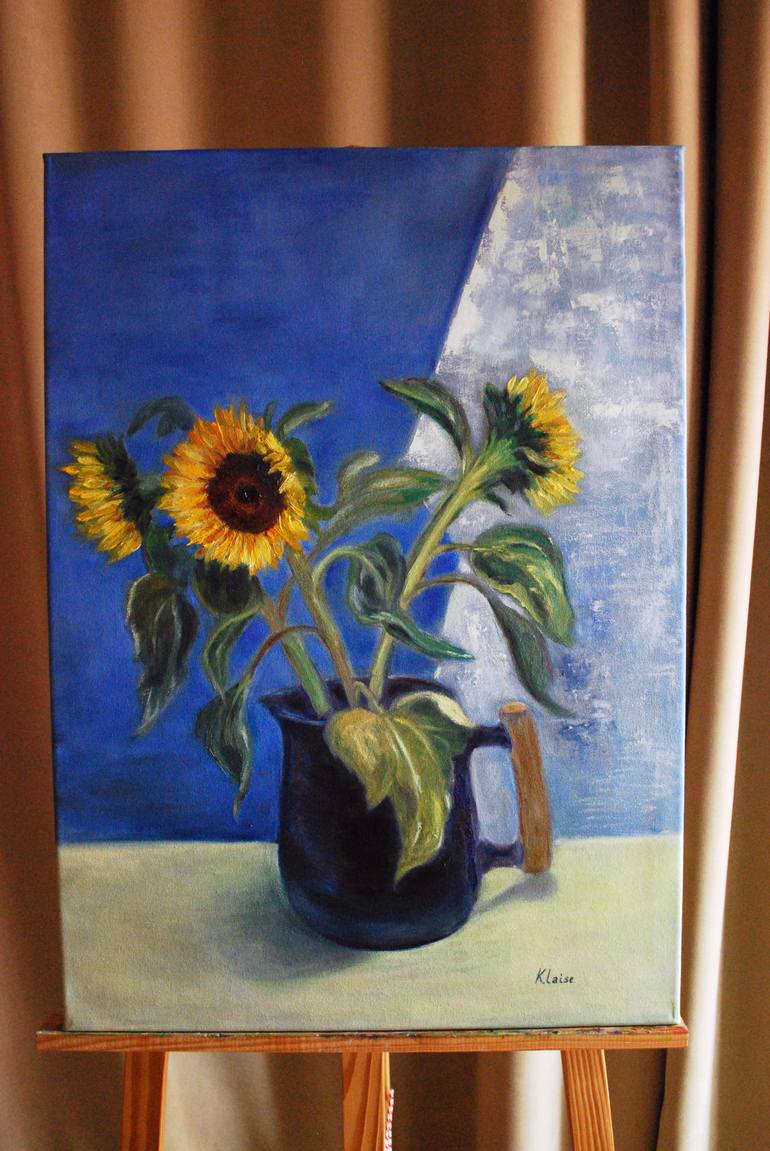 Original Realism Floral Painting by Svetlana Klaise
