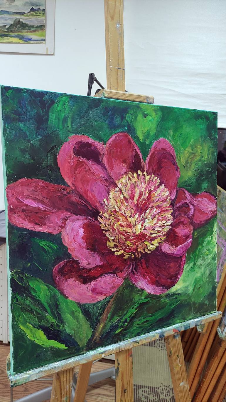 Original Floral Painting by Svetlana Klaise