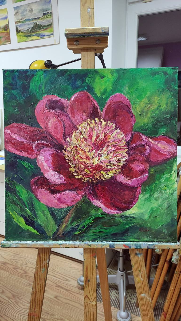 Original Floral Painting by Svetlana Klaise