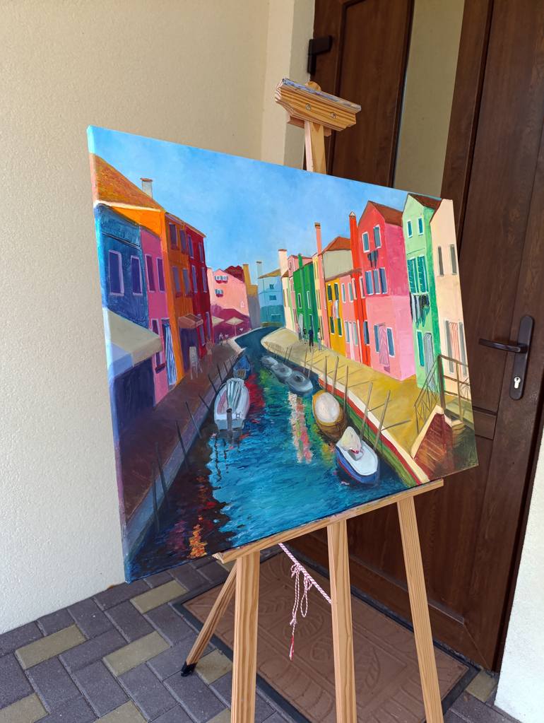 Original Contemporary Landscape Painting by Svetlana Klaise