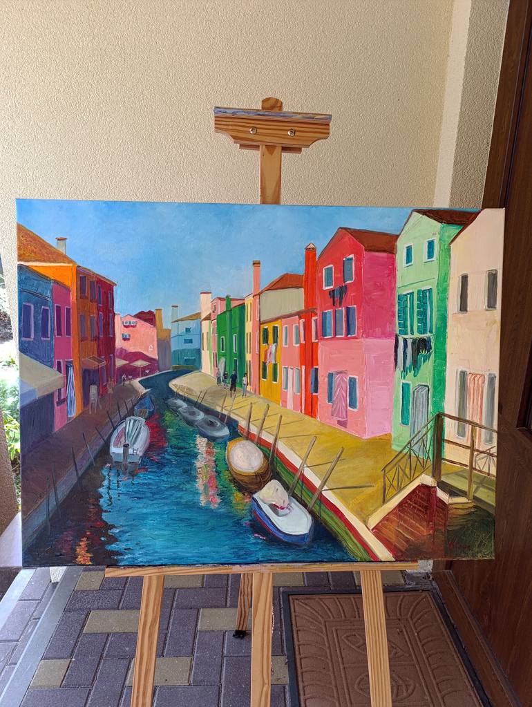 Original Contemporary Landscape Painting by Svetlana Klaise