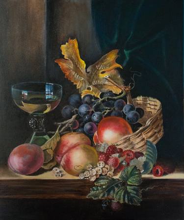Original Realism Food & Drink Painting by Lalabel Bozar