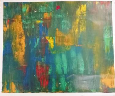 Original Contemporary Abstract Painting by Shanaz Art Studio