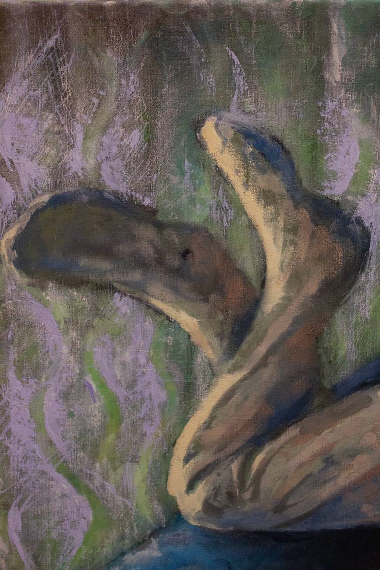 Original Expressionism Children Painting by Fatmir Brezanin