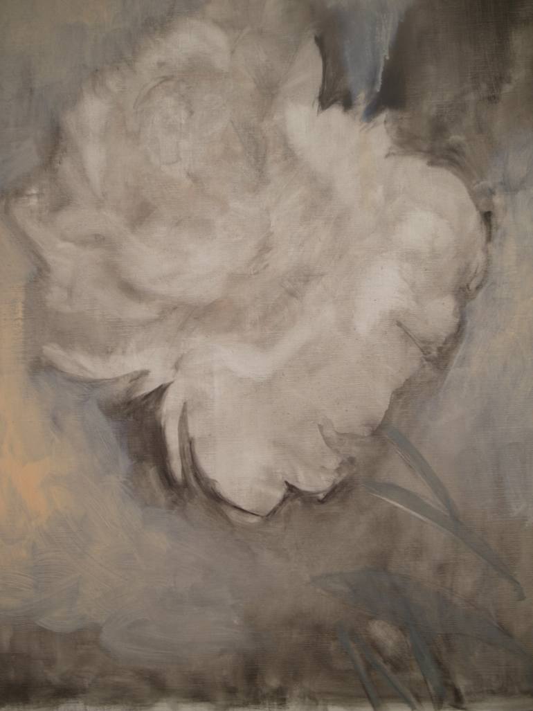 Original Contemporary Floral Painting by An Murakami