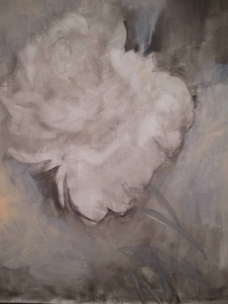 Original Contemporary Floral Painting by An Murakami