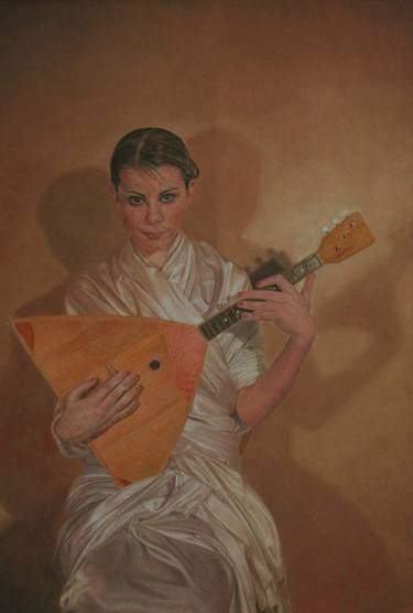 Original Figurative Music Paintings by Clive Wilkins