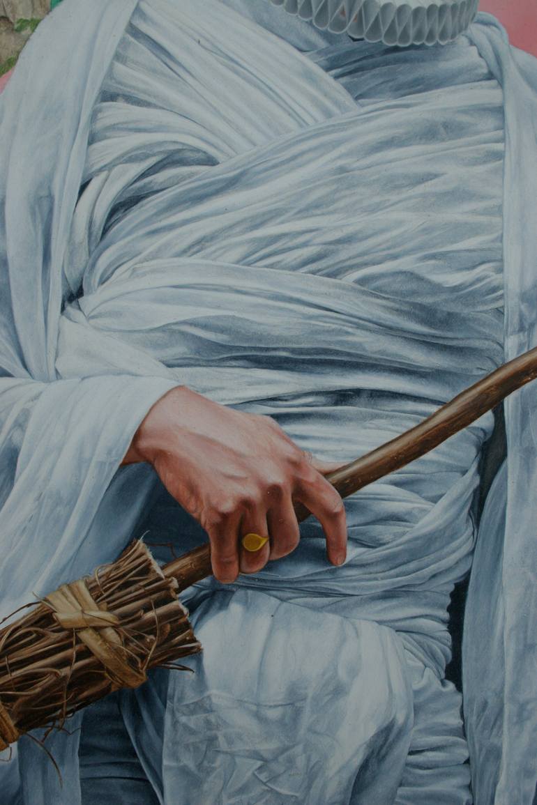 Original Figurative Performing Arts Painting by Clive Wilkins