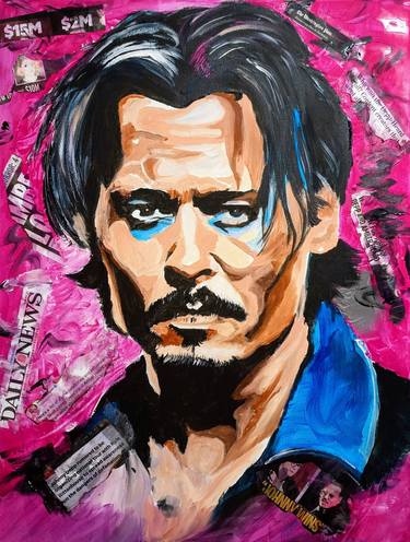 Original Celebrity Paintings by Wojciech ADALBERTO Matuszny