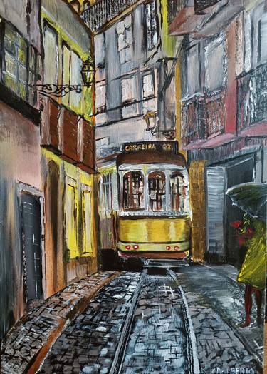 Original Street Art Architecture Paintings by Wojciech ADALBERTO Matuszny