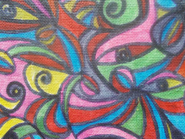 Original Abstract Expressionism Abstract Drawing by Katya Jay