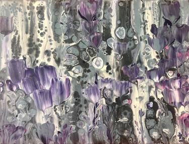 Print of Abstract Expressionism Botanic Paintings by Anastasiya Wonder