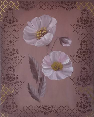 Original Fine Art Floral Paintings by Elena Makhonina