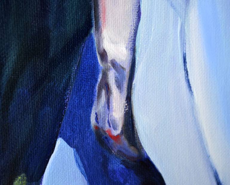 Original Figurative Pop Culture/Celebrity Painting by Sebastian Diaz