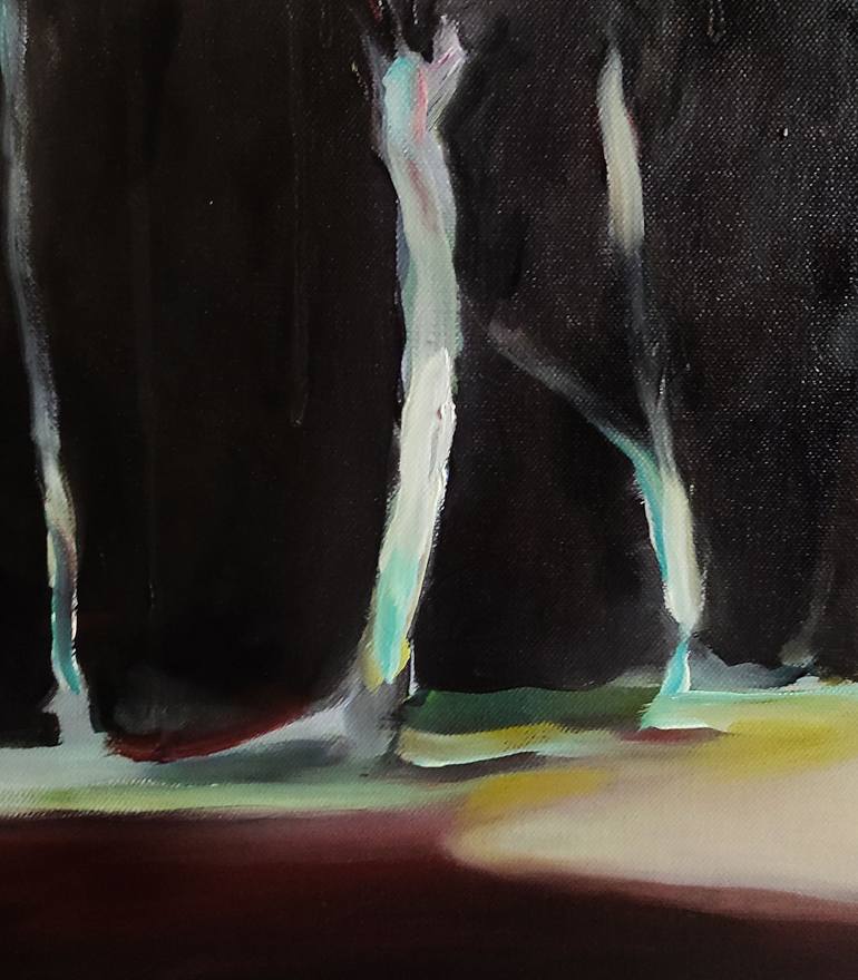 Original Figurative Outer Space Painting by Sebastian Diaz