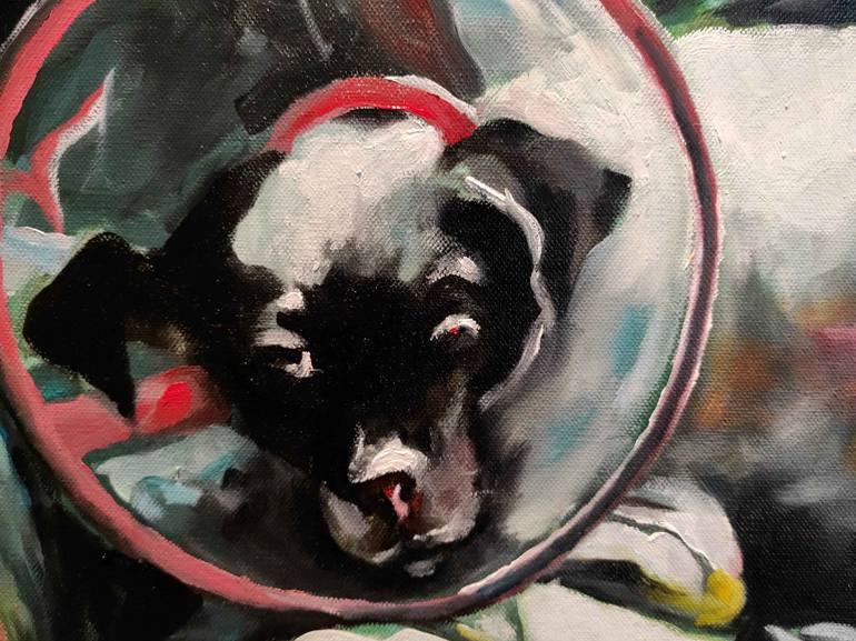 Original Documentary Animal Painting by Sebastian Diaz