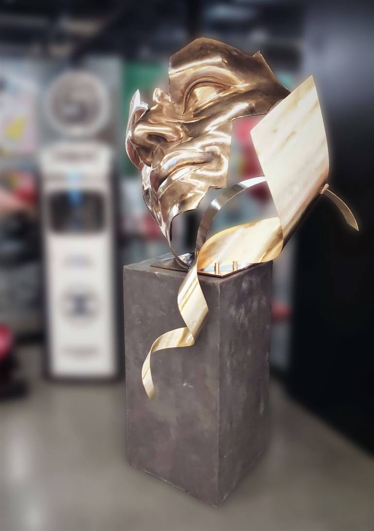 Original Figurative People Sculpture by Morphosos Artists