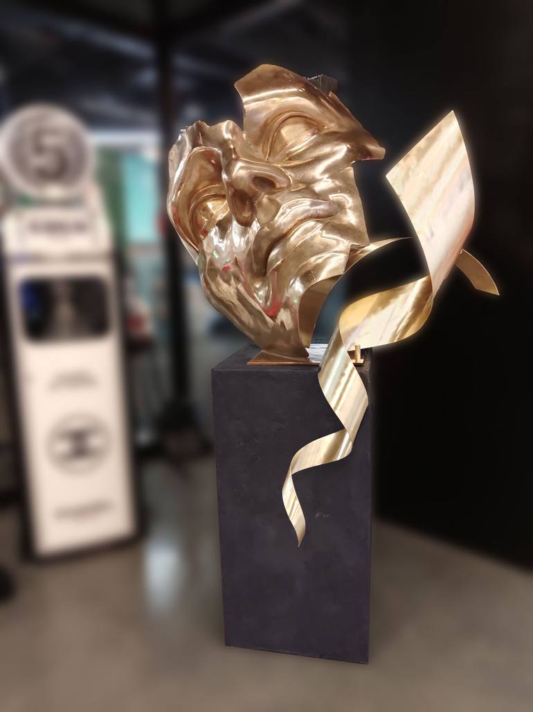 Original Figurative People Sculpture by Morphosos Artists