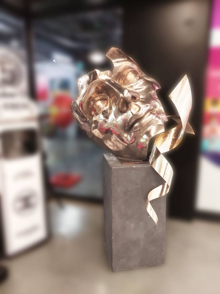 Original Figurative People Sculpture by Morphosos Artists