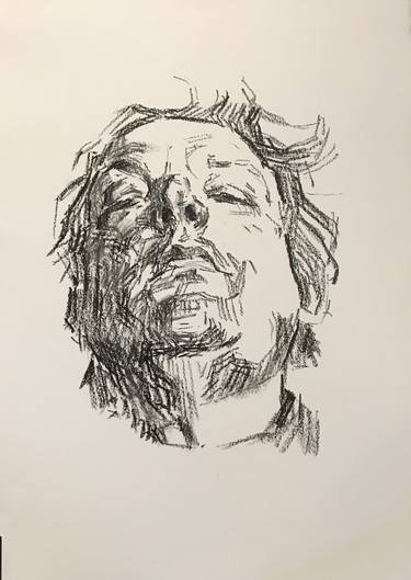 Original Documentary Portrait Drawings by Henry Dawnay