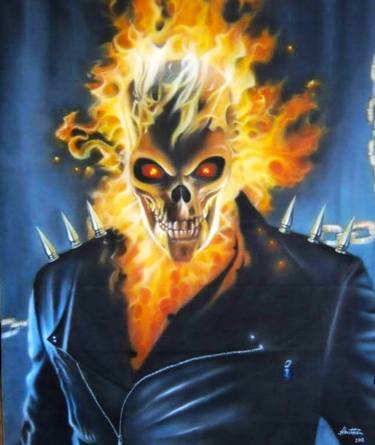 El Vengador Fantasma en llamas (Ghost Rider ) thumb