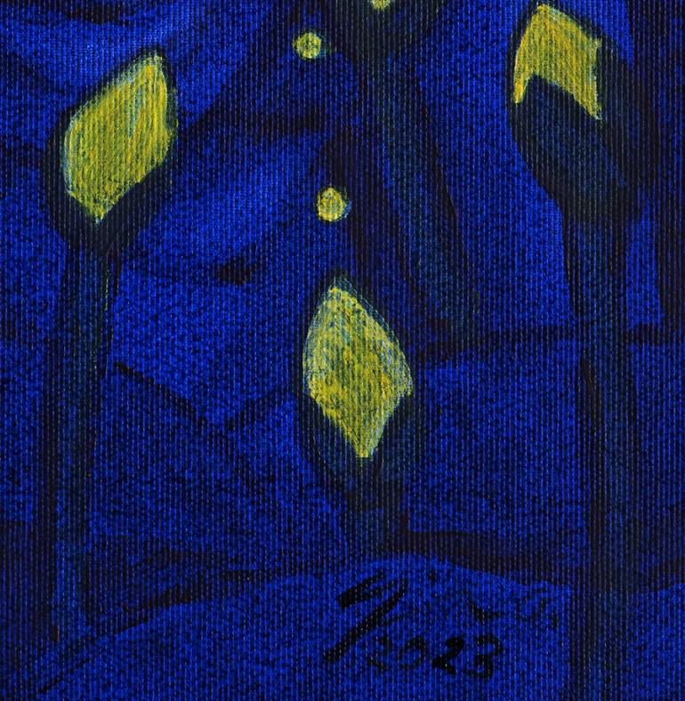 Original Expressionism People Painting by José Gislero