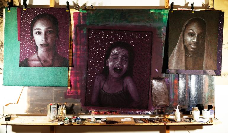 Original Contemporary Children Painting by José Gislero