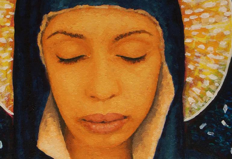 Original Conceptual Religion Painting by José Gislero