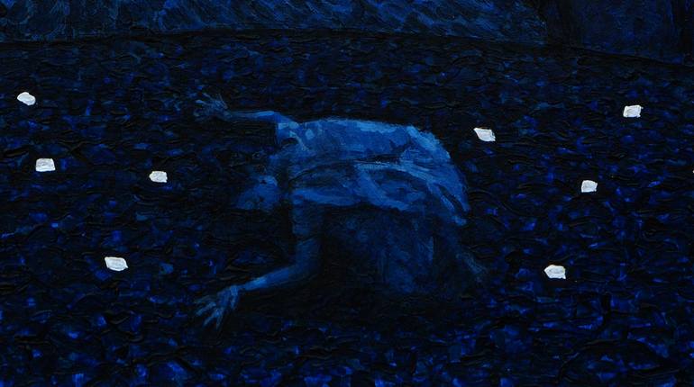 Original Conceptual Religion Painting by José Gislero