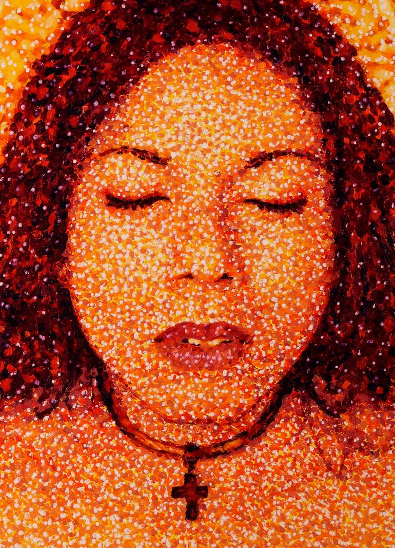 Original Conceptual People Painting by José Gislero